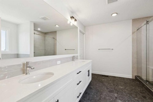 199 Bridgeport Circle, Chestermere, AB - Indoor Photo Showing Bathroom