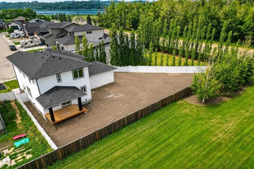 14 Napoleon Meadows Way, Innisfail, AB - Outdoor With Body Of Water