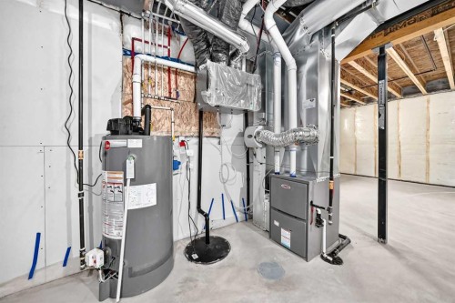 14 Napoleon Meadows Way, Innisfail, AB - Indoor Photo Showing Basement