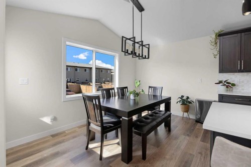 4761 Aspen Lakes Boulevard, Blackfalds, AB - Indoor Photo Showing Dining Room