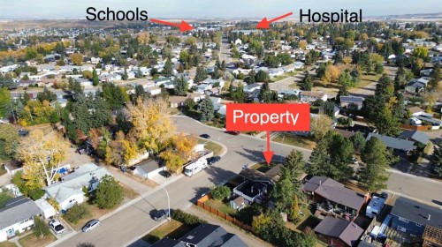 5015 35 Street, Innisfail, AB - Outdoor With View