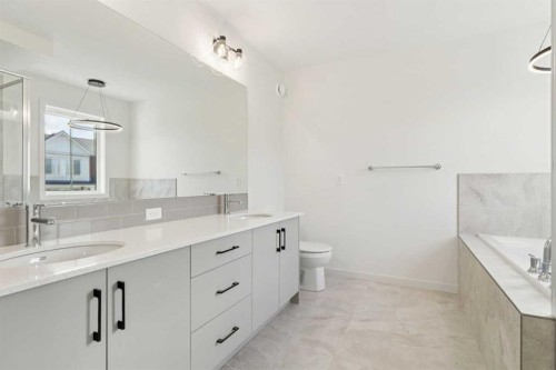 78 Alpine Common Sw, Calgary, AB - Indoor Photo Showing Bathroom