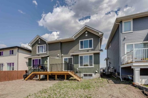 24 Southborough Common, Cochrane, AB - Outdoor With Deck Patio Veranda