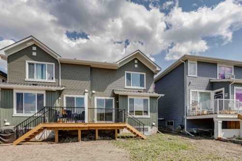 24 Southborough Common, Cochrane, AB - Outdoor With Deck Patio Veranda