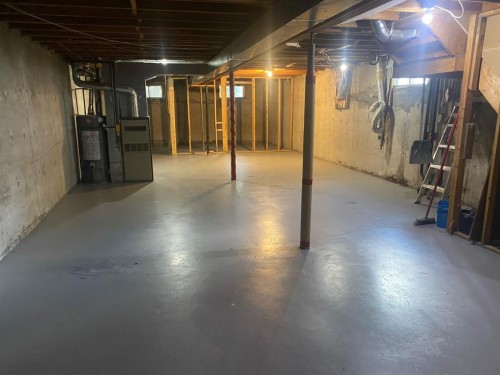 6321-B Enevold Drive, Camrose, AB - Indoor Photo Showing Basement