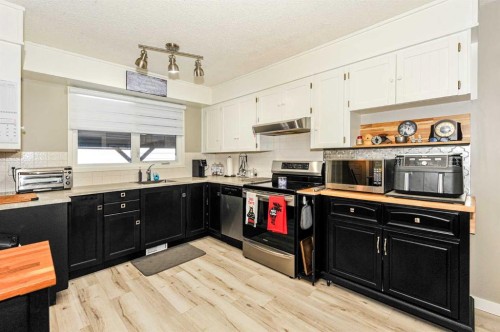 5102 54 Avenue, Camrose, AB - Indoor Photo Showing Kitchen