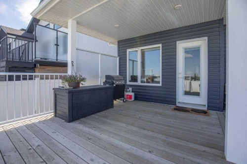 4185 Ryders Ridge Boulevard, Sylvan Lake, AB - Outdoor With Deck Patio Veranda With Exterior