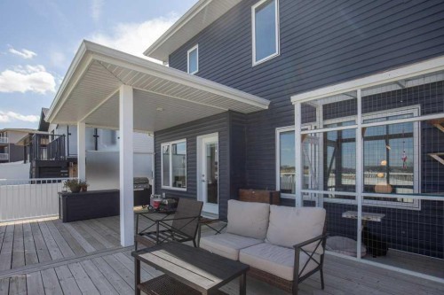 4185 Ryders Ridge Boulevard, Sylvan Lake, AB - Outdoor With Deck Patio Veranda