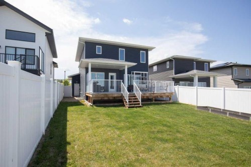 4185 Ryders Ridge Boulevard, Sylvan Lake, AB - Outdoor With Deck Patio Veranda