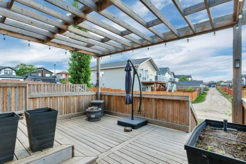 14 Mckay Boulevard, Blackfalds, AB - Outdoor With Deck Patio Veranda With Exterior