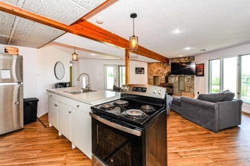 48012 195 Range, Rural Camrose County, AB - Indoor Photo Showing Kitchen