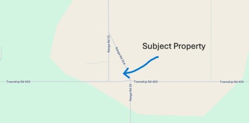 Range Road, Rural Ponoka County, AB 
