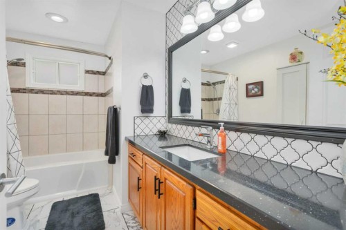 5108 49 Street, Clive, AB - Indoor Photo Showing Bathroom