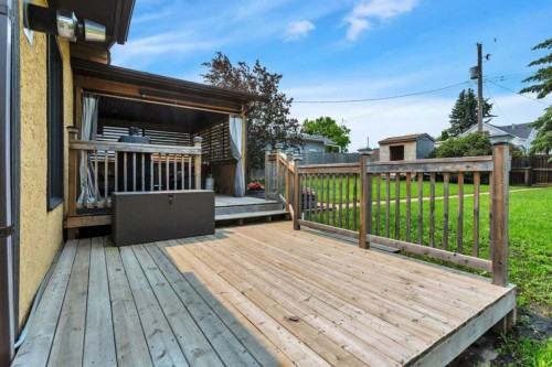 5108 49 Street, Clive, AB - Outdoor With Deck Patio Veranda With Exterior