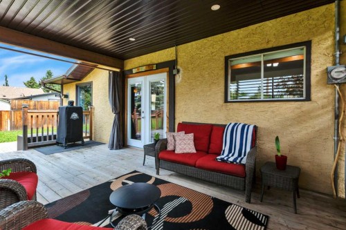 5108 49 Street, Clive, AB - Outdoor With Deck Patio Veranda With Exterior