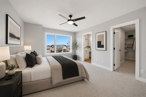 6600 58 Avenue, Innisfail, AB - Indoor Photo Showing Bedroom