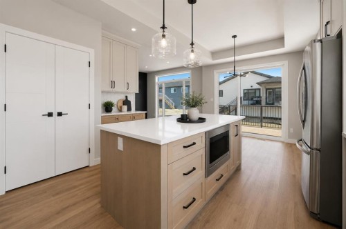 6600 58 Avenue, Innisfail, AB - Indoor Photo Showing Kitchen