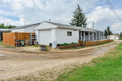 16 Main Street, Edberg, AB - Outdoor With Deck Patio Veranda