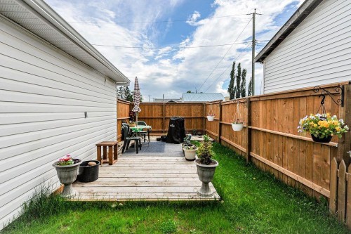 16 Main Street, Edberg, AB - Outdoor With Deck Patio Veranda With Exterior