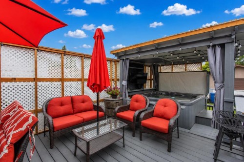 8 Caswell Close, Red Deer, AB - Outdoor With Deck Patio Veranda With Exterior