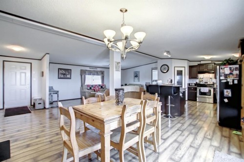 362070 Range Road 6-4, Rural Clearwater County, AB - Indoor Photo Showing Dining Room
