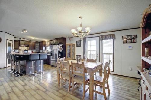 362070 Range Road 6-4, Rural Clearwater County, AB - Indoor Photo Showing Dining Room