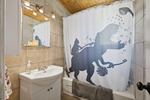 5928 51 Avenue, Red Deer, AB - Indoor Photo Showing Bathroom