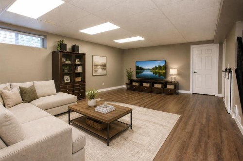 310B Edgewood Close, Camrose, AB - Indoor Photo Showing Basement