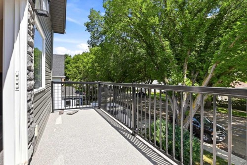 5242 51 Street, Lacombe, AB - Outdoor With Balcony With Exterior
