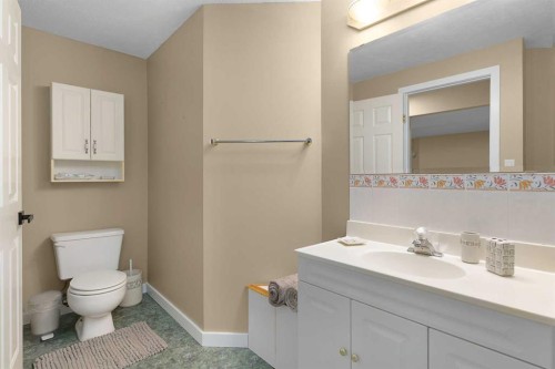 44 Lakes Close, Lacombe, AB - Indoor Photo Showing Bathroom