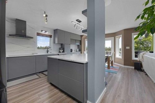 44 Lakes Close, Lacombe, AB - Indoor Photo Showing Kitchen