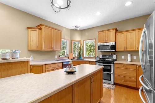 39320-261 Range Road, Rural Lacombe County, AB - Indoor Photo Showing Kitchen