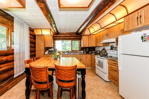 #22-52059 Range Road 220, Rural Strathcona County, AB - Indoor Photo Showing Kitchen With Double Sink