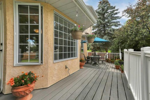 6406 55 Avenue, Ponoka, AB - Outdoor With Deck Patio Veranda With Exterior