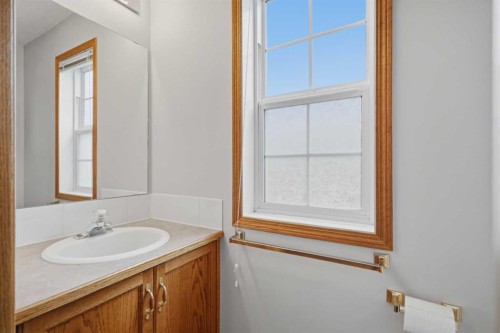 18 Terrace Heights Drive, Lacombe, AB - Indoor Photo Showing Bathroom