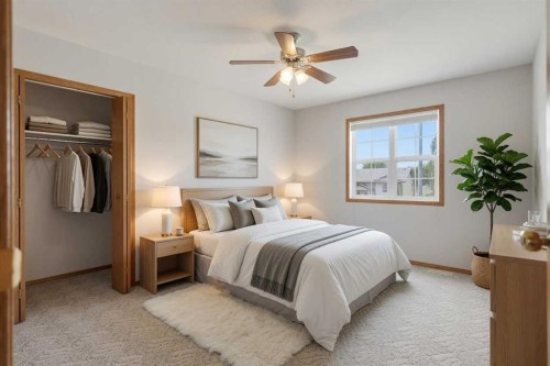 18 Terrace Heights Drive, Lacombe, AB - Indoor Photo Showing Bedroom