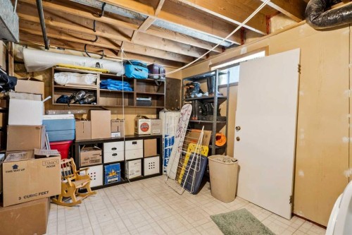 4132 50 Avenue, Innisfail, AB - Indoor Photo Showing Basement