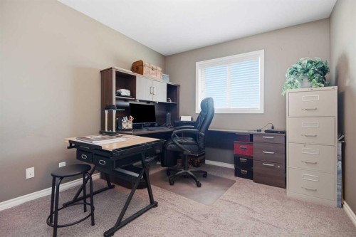 56 Heron Court, Penhold, AB - Indoor Photo Showing Office