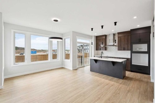102 Bridgeport Landing, Chestermere, AB - Indoor Photo Showing Kitchen
