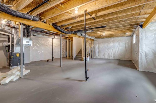 102 Bridgeport Landing, Chestermere, AB - Indoor Photo Showing Basement