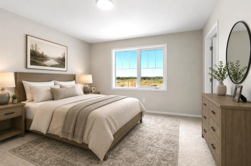 161 Athens Road, Blackfalds, AB - Indoor Photo Showing Bedroom