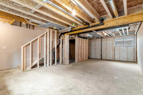 161 Athens Road, Blackfalds, AB - Indoor Photo Showing Basement