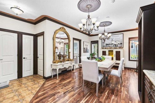 4552 Waskasoo Crescent, Red Deer, AB - Indoor Photo Showing Dining Room