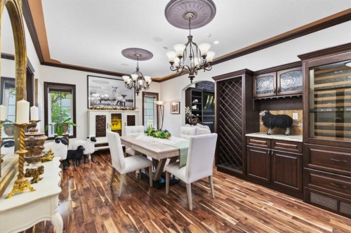 4552 Waskasoo Crescent, Red Deer, AB - Indoor Photo Showing Dining Room