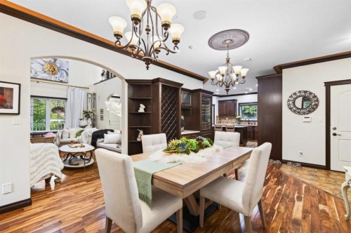 4552 Waskasoo Crescent, Red Deer, AB - Indoor Photo Showing Dining Room