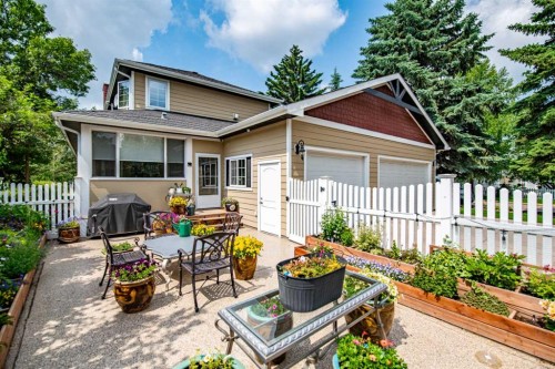 4552 Waskasoo Crescent, Red Deer, AB - Outdoor With Deck Patio Veranda