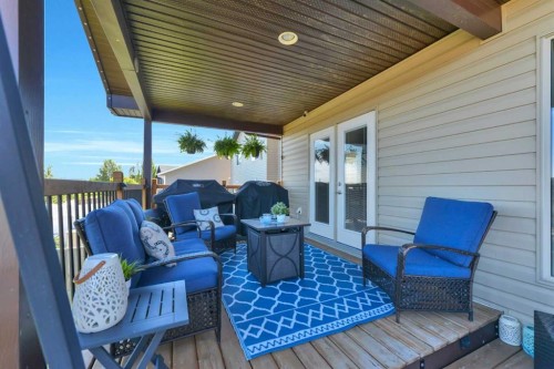74 Turner Crescent, Red Deer, AB - Outdoor With Deck Patio Veranda With Exterior