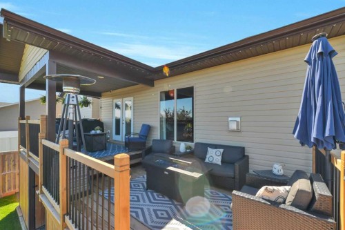 74 Turner Crescent, Red Deer, AB - Outdoor With Deck Patio Veranda With Exterior