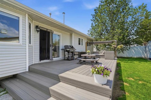 5 Westwood Crescent, Sylvan Lake, AB - Outdoor With Deck Patio Veranda With Exterior