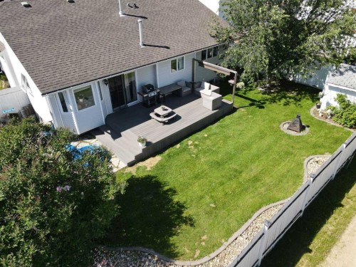 5 Westwood Crescent, Sylvan Lake, AB - Outdoor With Deck Patio Veranda